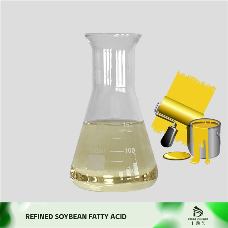 Manufacture Supplier Low Price Cheap Distilled Hydrolyzation Soyabean Oelic Fatty Acid
